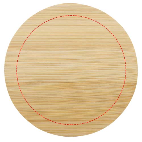 Lenora 250 ml Glasbecher mit Bambusdeckel