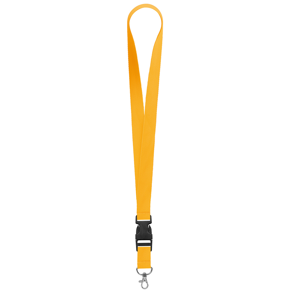 Schlüsselband/Lanyard "Standard" - Sonnengelb (ca. Pantone 1235C)