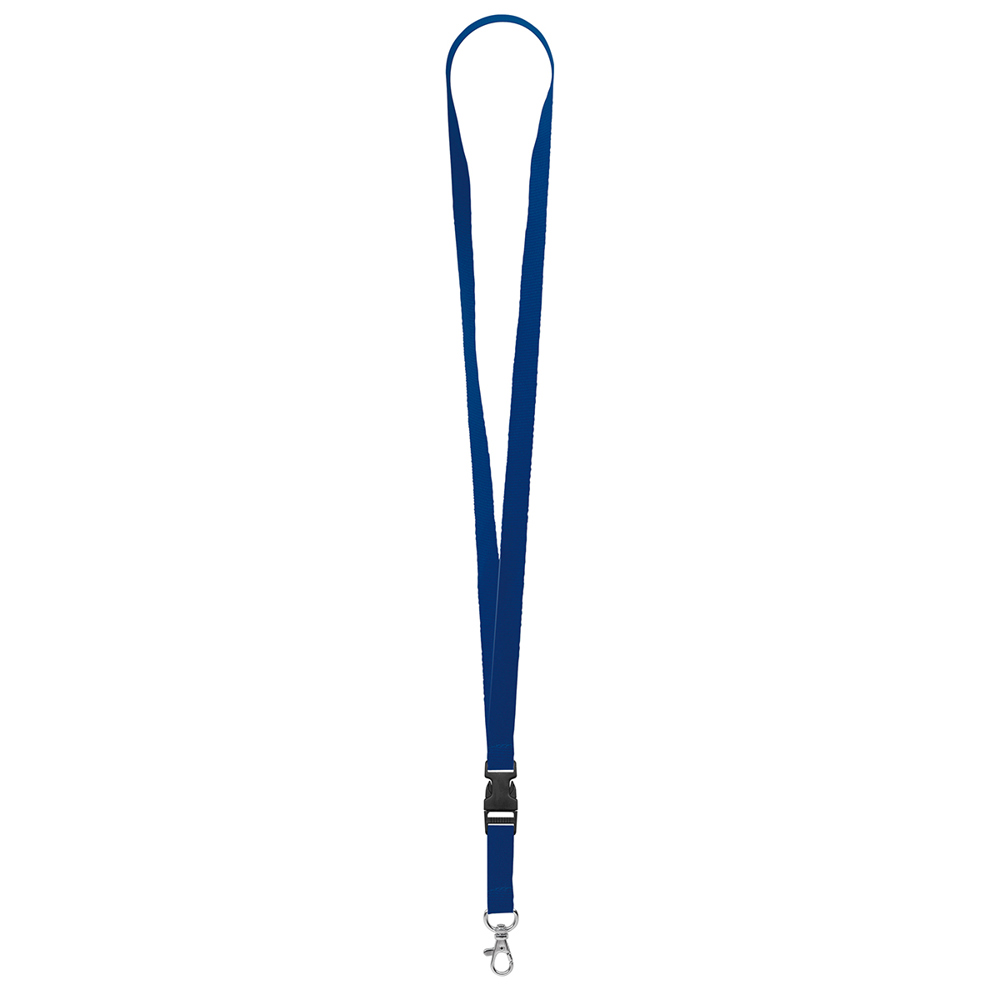 Schlüsselband/Lanyard "Standard" - Marineblau (ca. Pantone 281C)