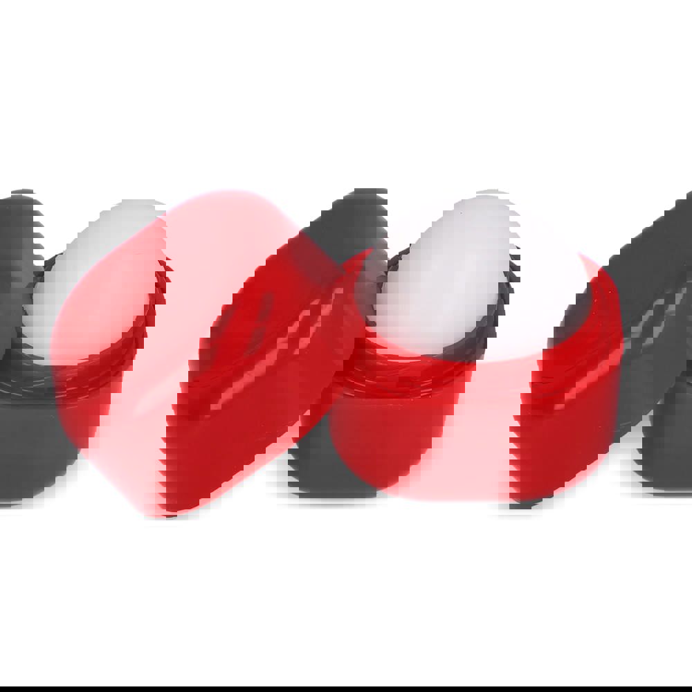 Kubischer Lippenpflegestift aus recyceltem ABS - rot