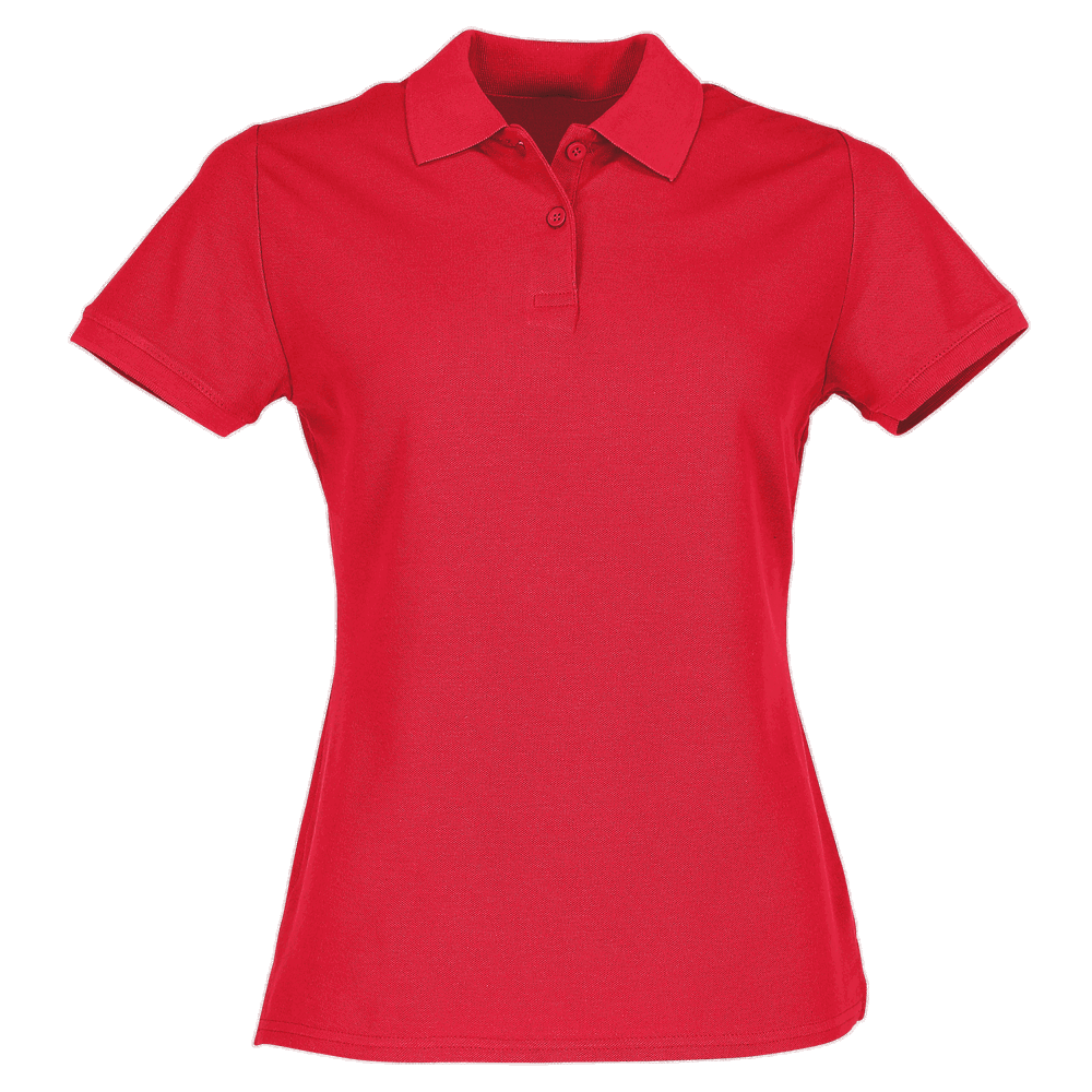 630300 - Ladies Premium Polo - Rot