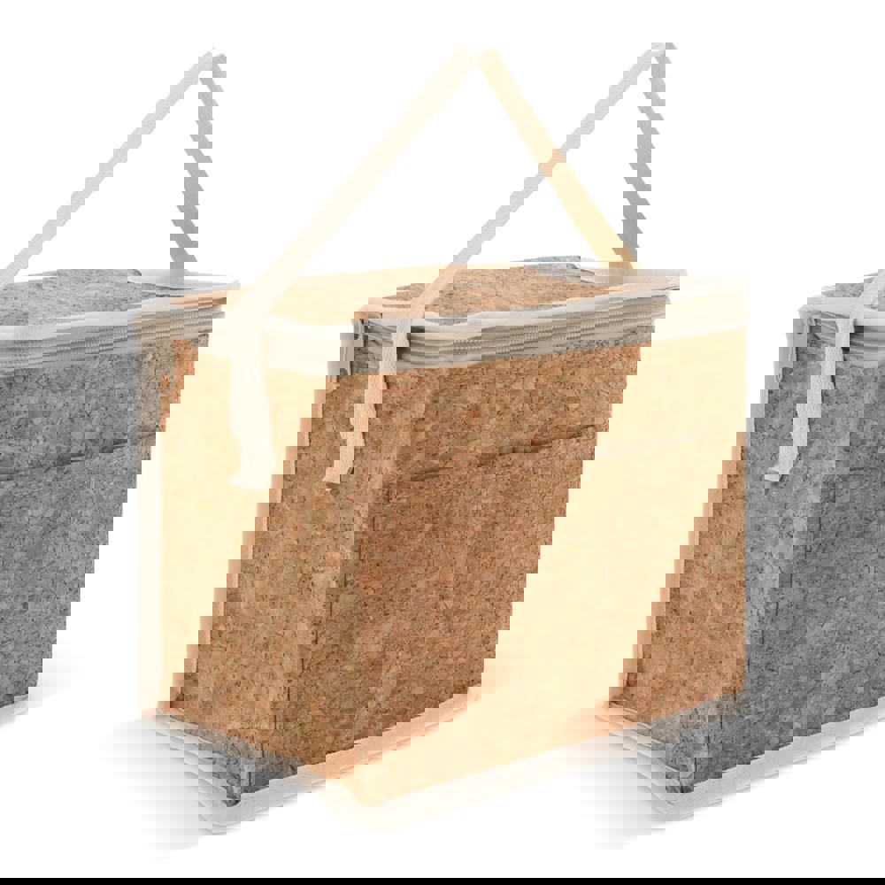 Kühltasche mit Korkelementen 22x18x18cm