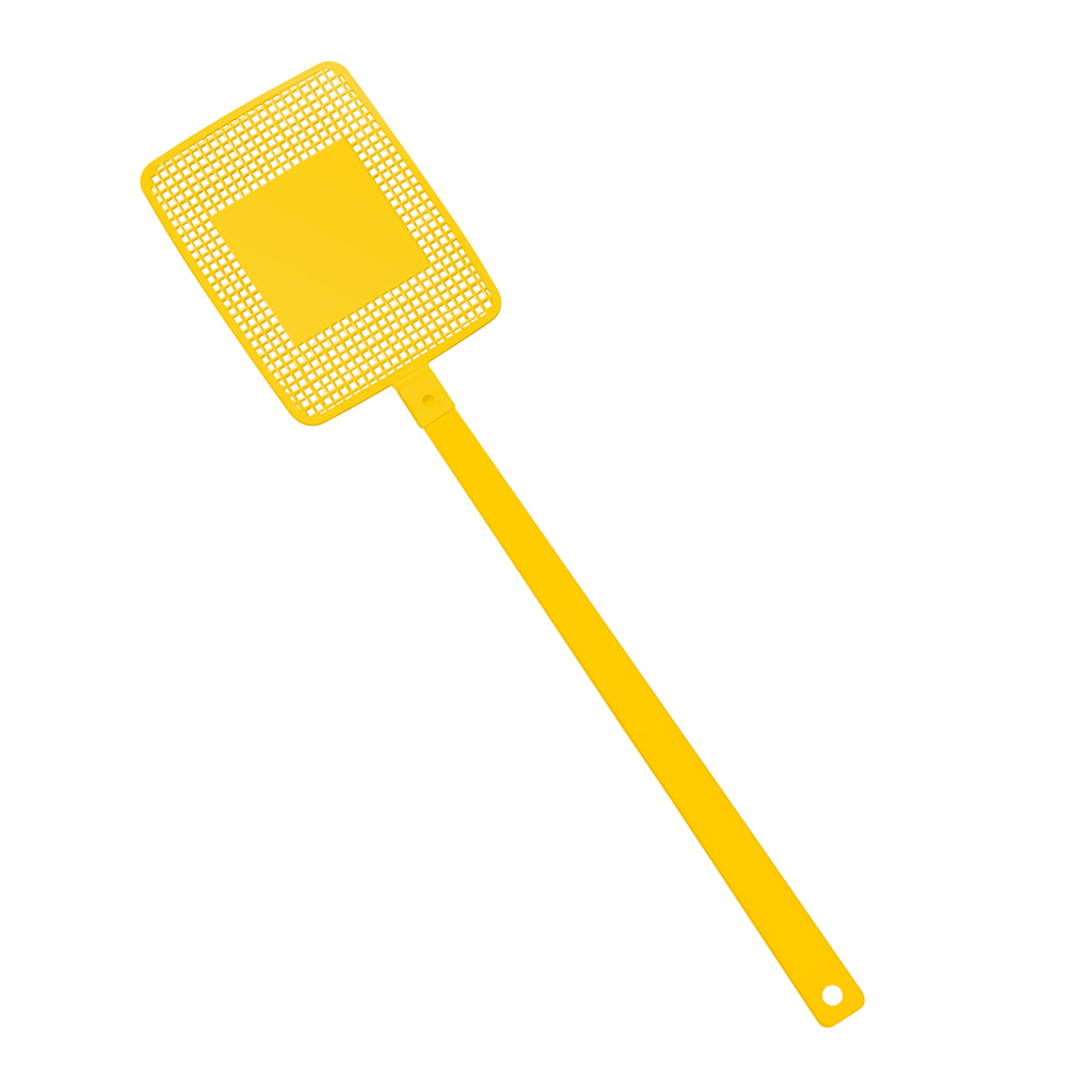 Fliegenklatsche "Rechteck" - gelb/gelb