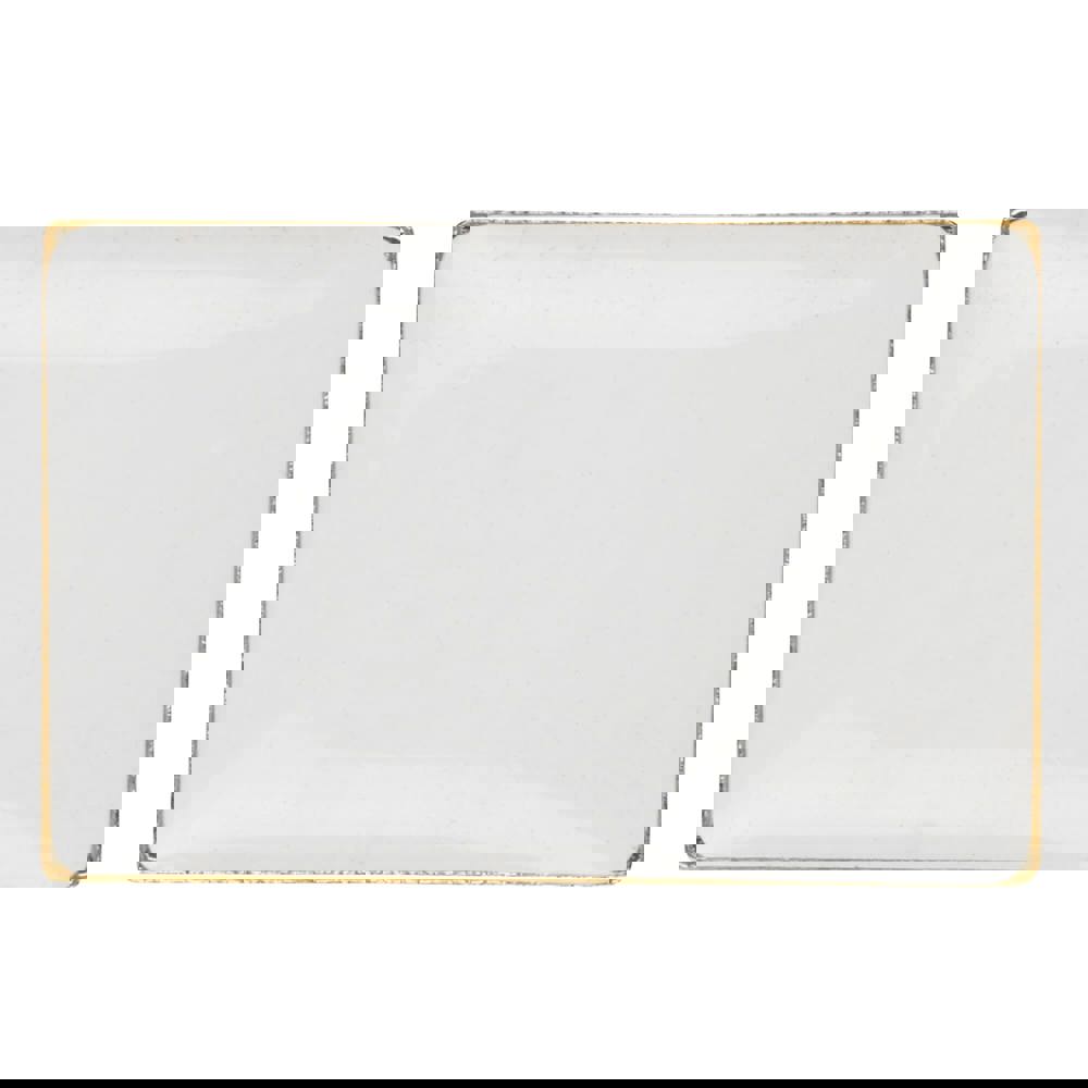 Metall Pin rechteckig 19x13mm