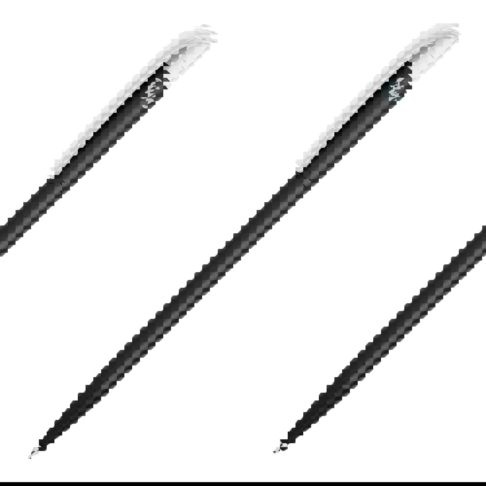 Kugelschreiber S45 Bio hardcolour - Schwarz / Weiss