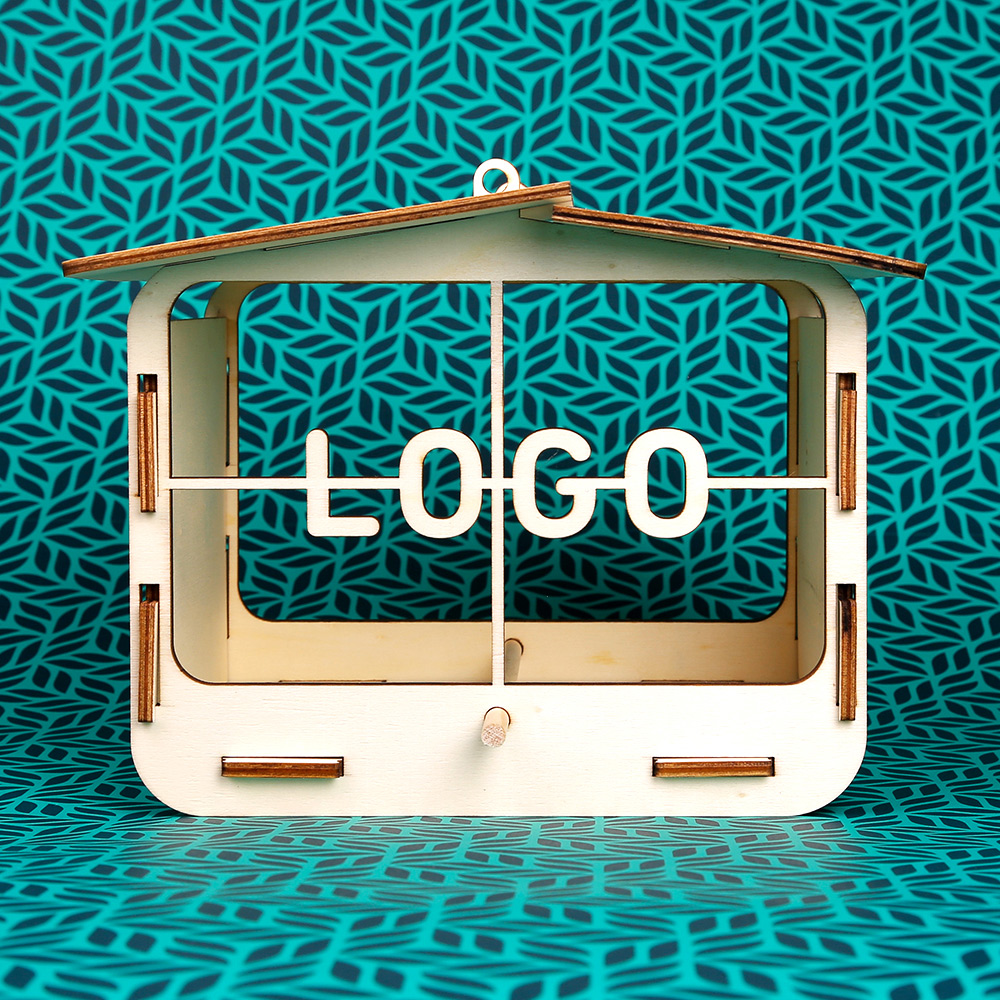 Vogelfutterhaus - Logo