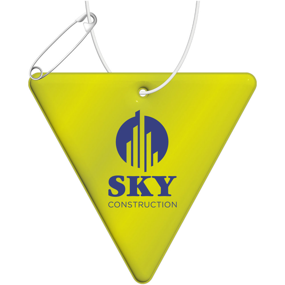 RFX™ H-12 reflektierender TPU-Anhänger Dreieck