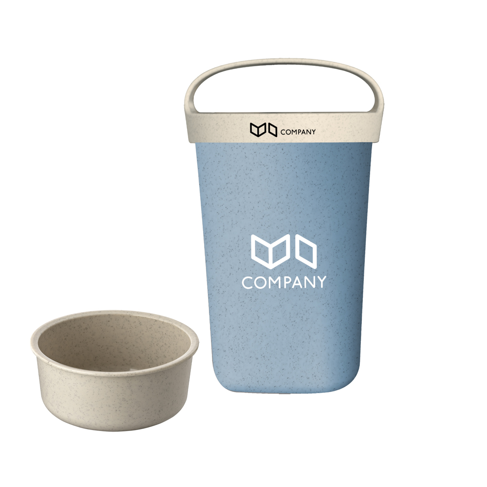 Koziol BUDDY 0,7 Snackpot mit Einsatz und Deckel 700ml