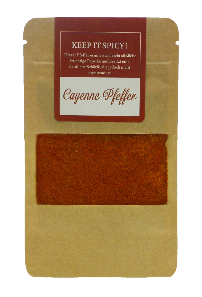 Cayennepfeffer in Mailingtüte, 5 g