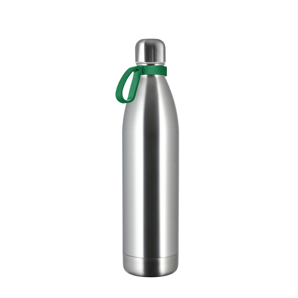Thermotrinkflasche RETUMBLER-NIZZA XL - silber, grün