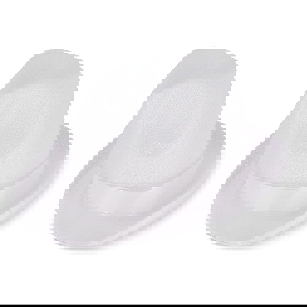 Polyestermütze mit band - weiss