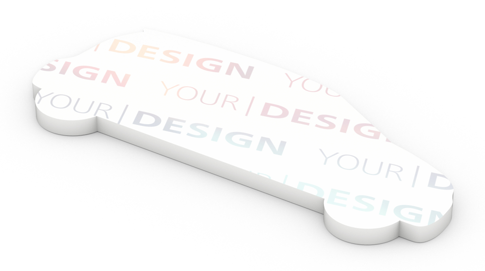 Haftnotizblock Form 125 × 72 mm, 100 Haftzettel, Auto