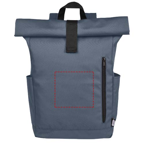 Byron 15,6" GRS RPET Roll-Top Rucksack 18 L