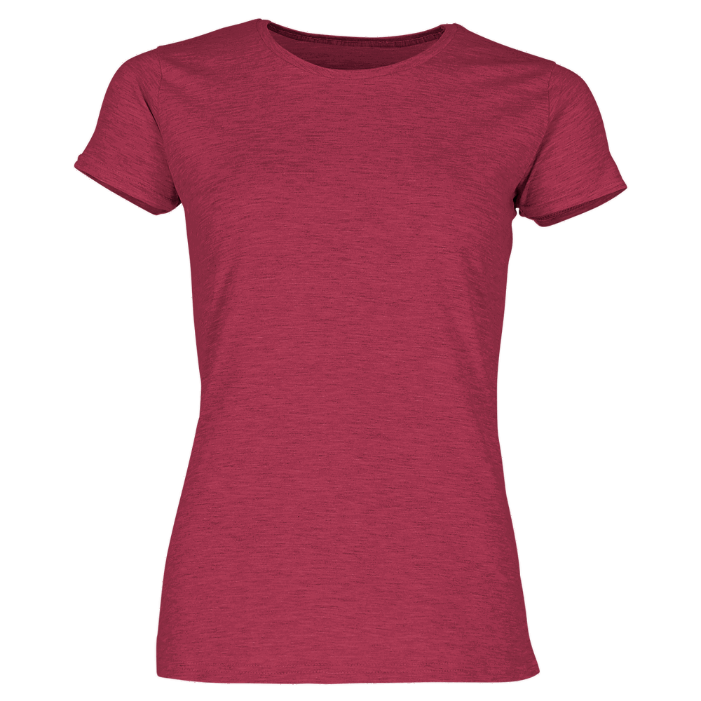614320 - Ladies Iconic 150 T-Shirt - vintage rot meliert