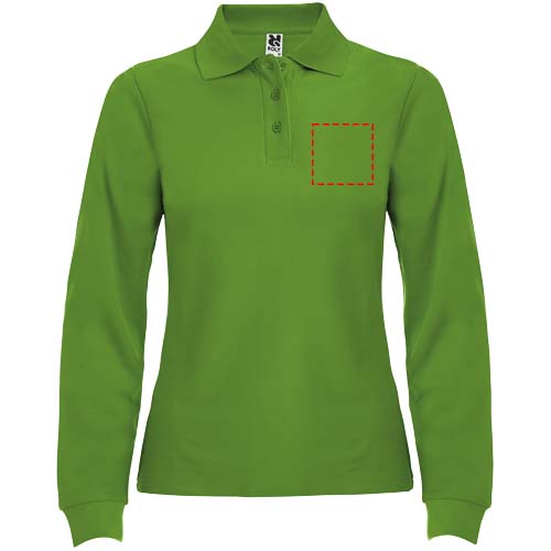 Estrella Langarm Poloshirt für Damen