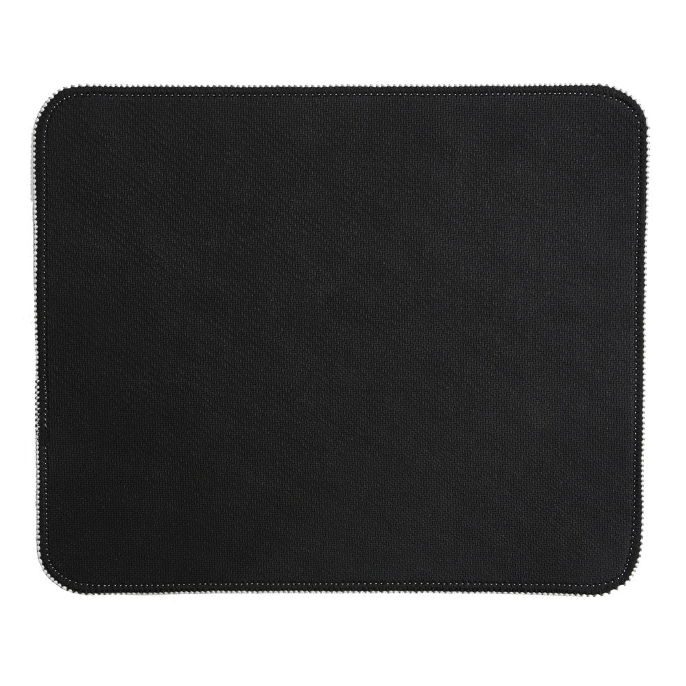 RPET TEXTIL-pad 200 x 240 x 2,5 mm weiß vernähte Kante