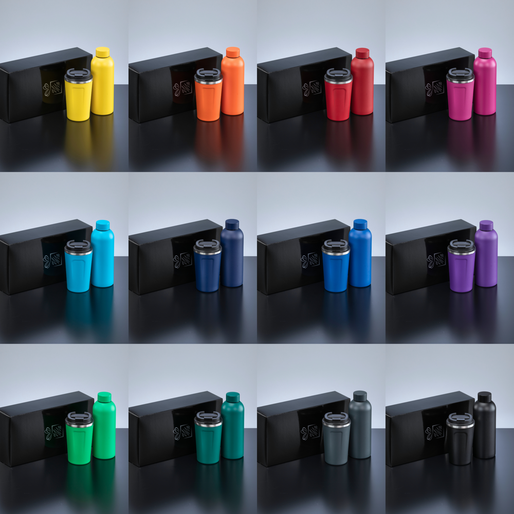 Nordic Set: Thermosflasche 500 ml & Thermobecher 350 ml