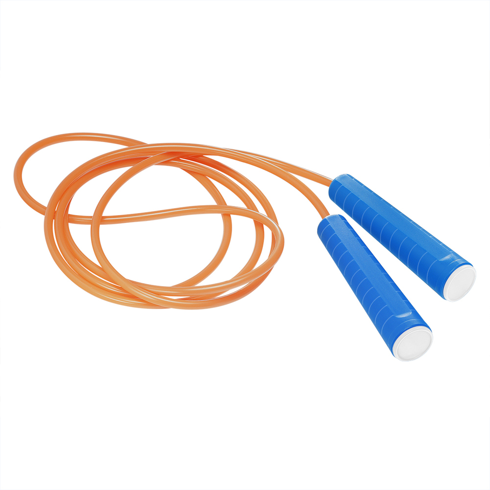 Springseil - blau/weiß/neonorange