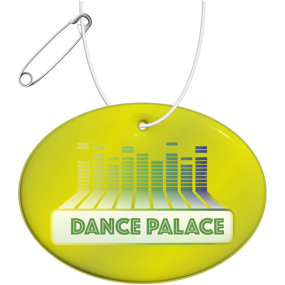 RFX™ H-12 Reflektierender, großer, runder Anhänger