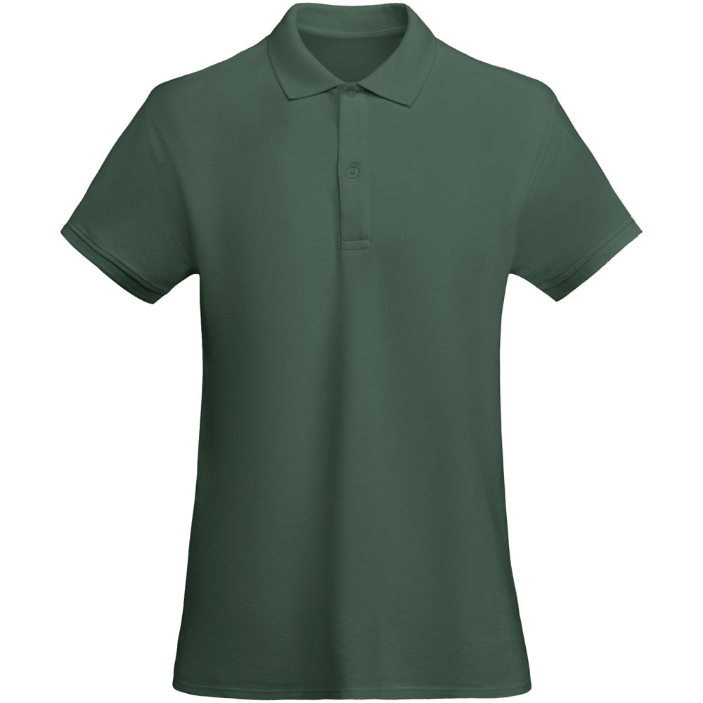 Prince Poloshirt aus Bio-Baumwolle für Damen - dunkelgrün