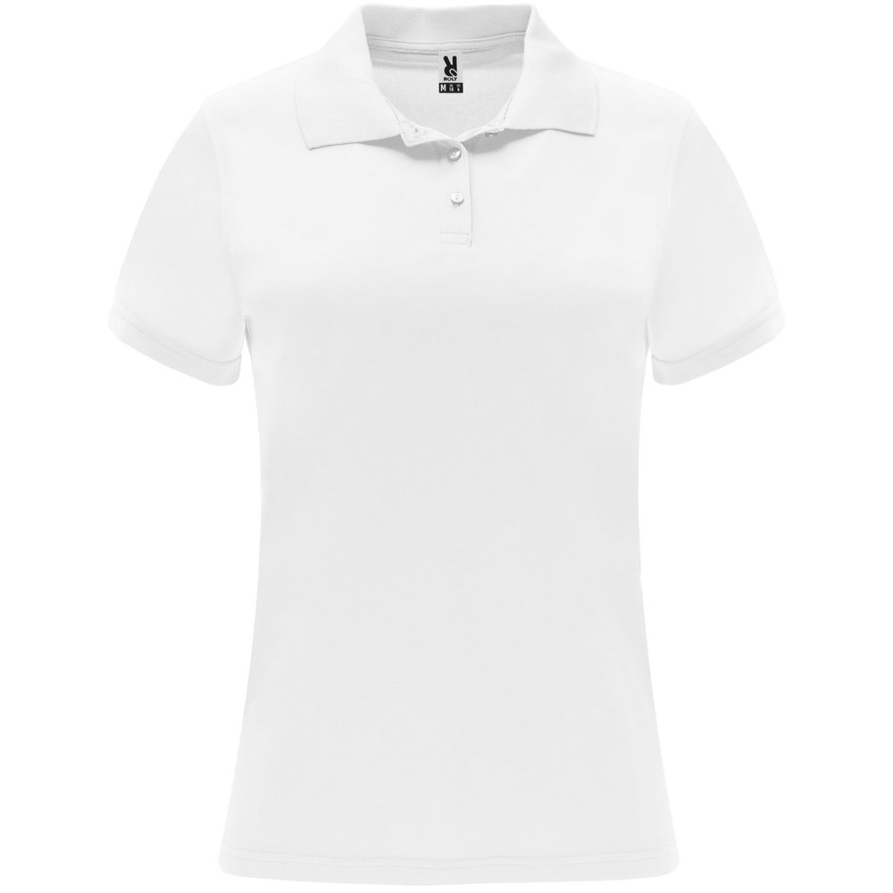 Monzha Sport Poloshirt für Damen - weiss