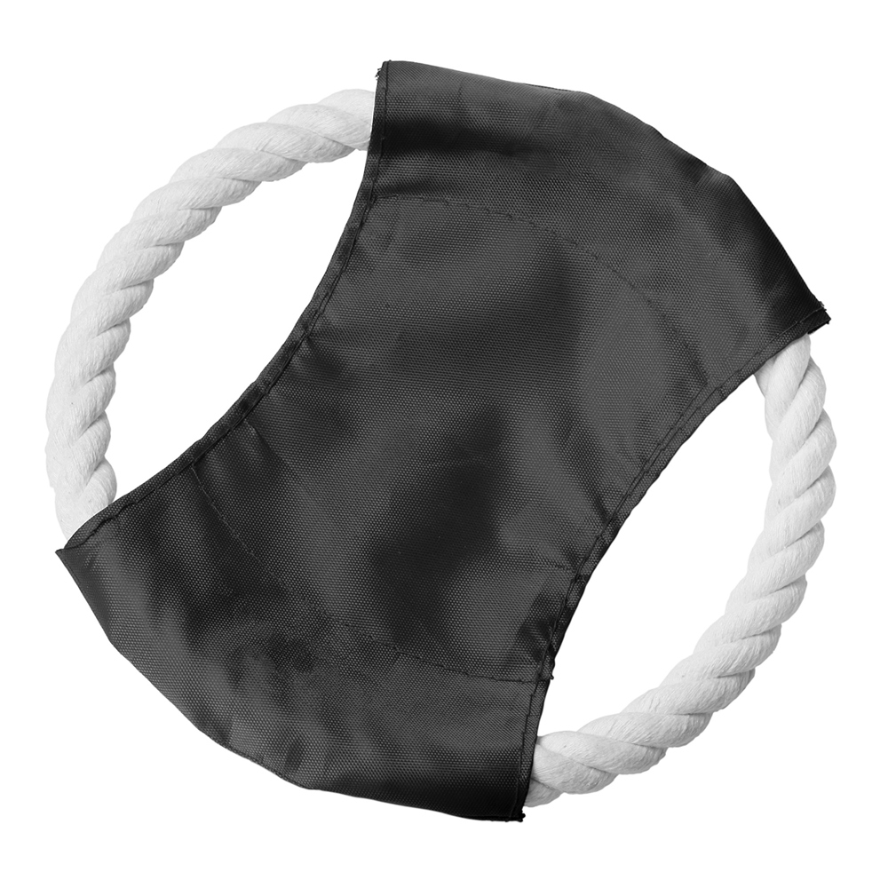 Hunde-Wurfscheibe - Schwarz/weiß