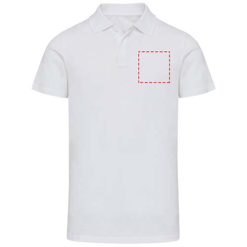 Graphite Kurzärmeliges Poloshirt aus 180 g/m² Bio Baumwolle (OCS), unisex