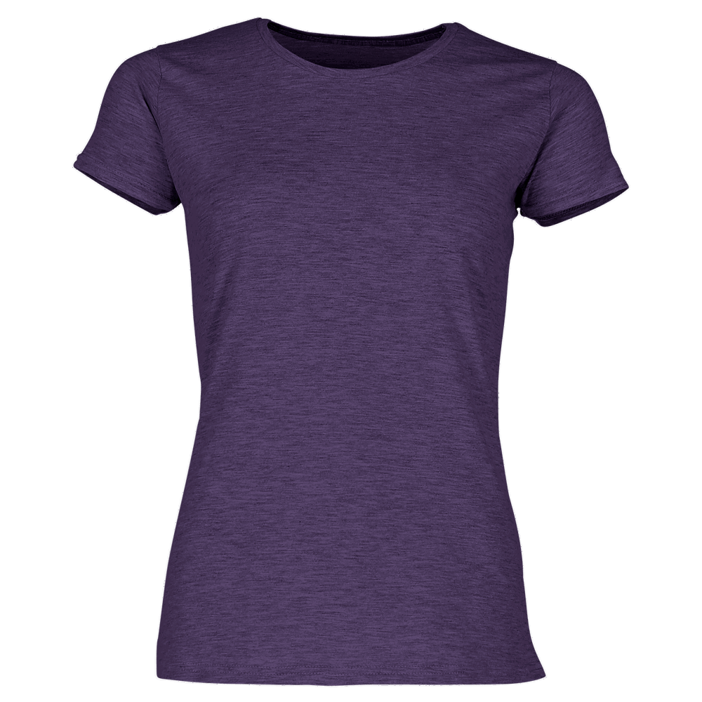 614320 - Ladies Iconic 150 T-Shirt - violett meliert
