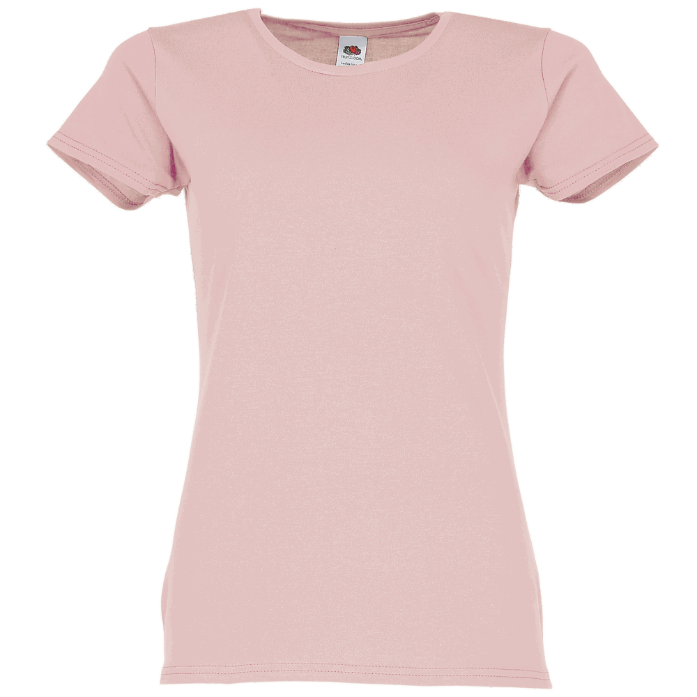 614320 - Ladies Iconic 150 T-Shirt - powder rose