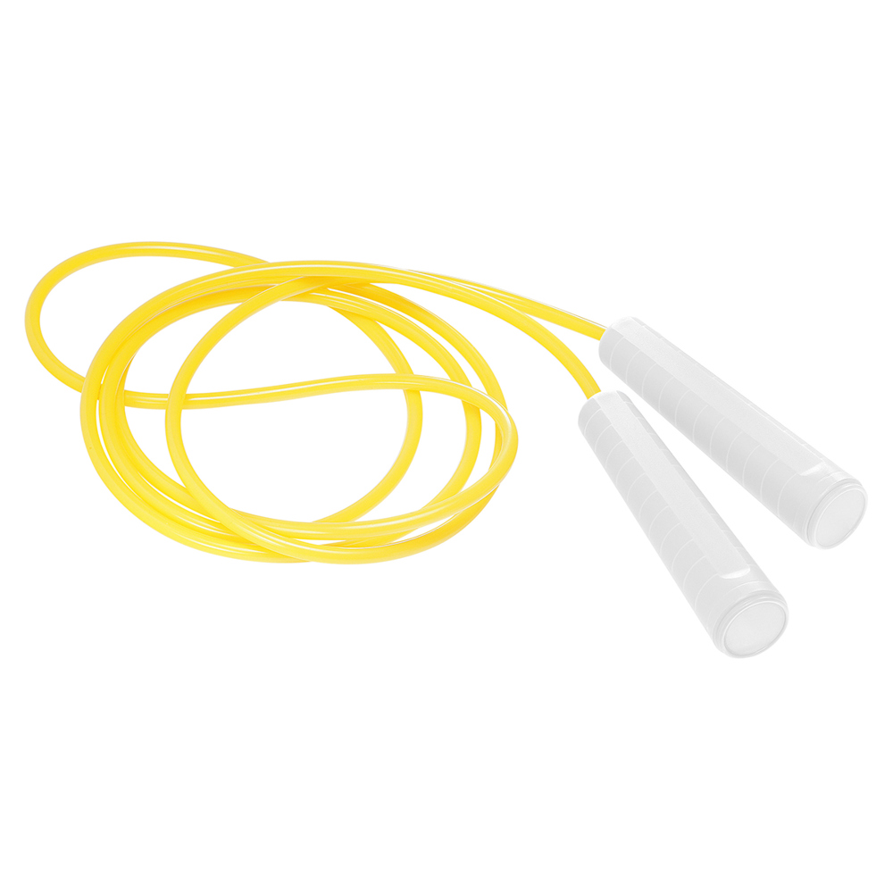 Springseil - weiß/weiß/neongelb