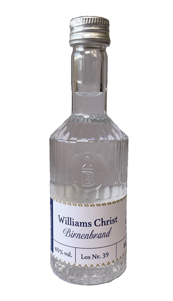 Williams Christ Birnenbrand 50 ml in Tastingflasche, 40 % vol.