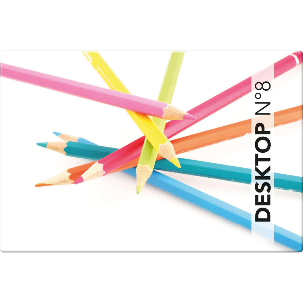 Schreibtischauflage DESKTOP No. 8, 600 x 400 mm x 1,6 mm