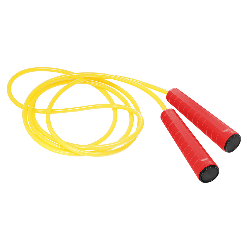 Springseil - rot/schwarz/neongelb