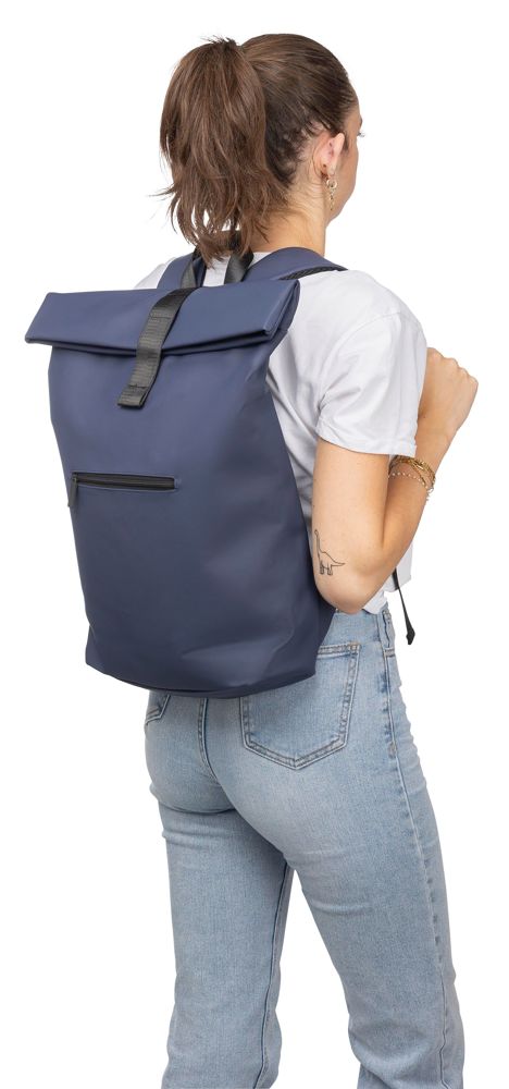 Recycelter PU-Rucksack Naiya