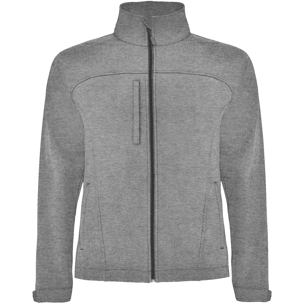 Rudolph Softshelljacke Unisex - heather schwarz