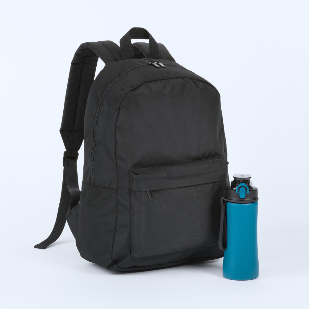 Primo Basic Set: Rucksack und Wasserflasche 550 ml - türkis