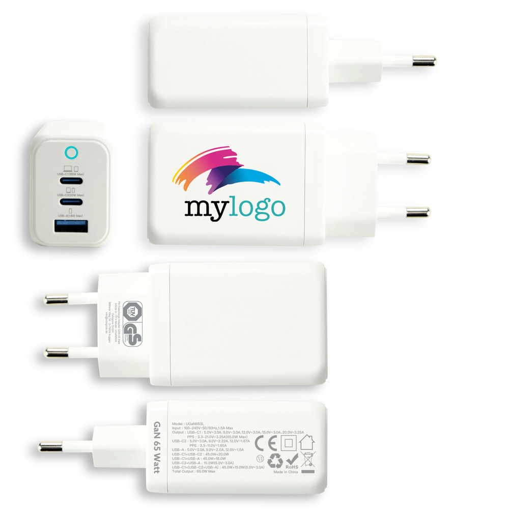 PD Fastcharge Adapter GAN 65 Watt