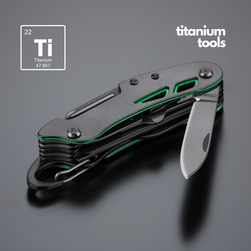 Optima Set II: Multitool, Taschenmesser und mittelgroße Taschenlampe
