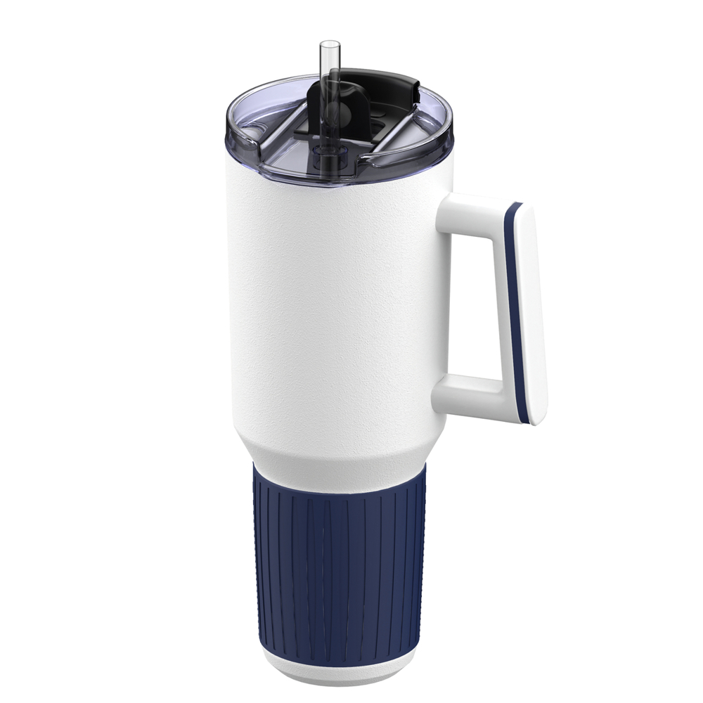 Thermobecher RETUMBLER-myKINGS CANYON 1200 - dunkelblau, weiß