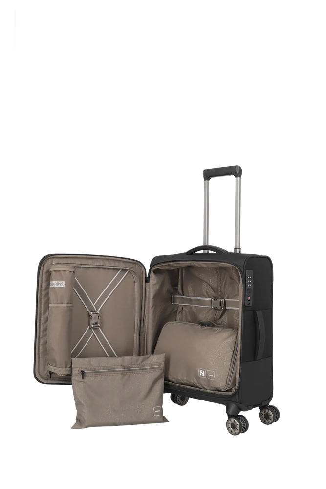 TRAVELITE CROSSLITE 4w Trolley S, Schwarz