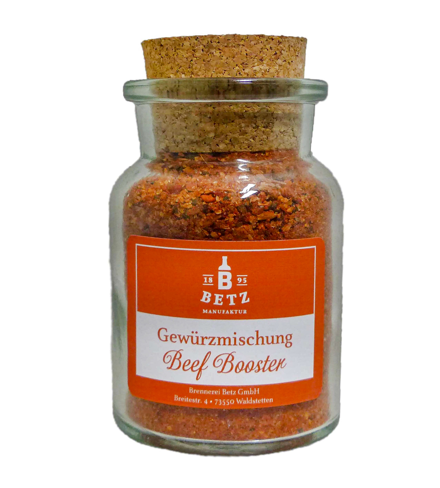 Beef Booster Gewürzmischung im Korkenglas, 120 g