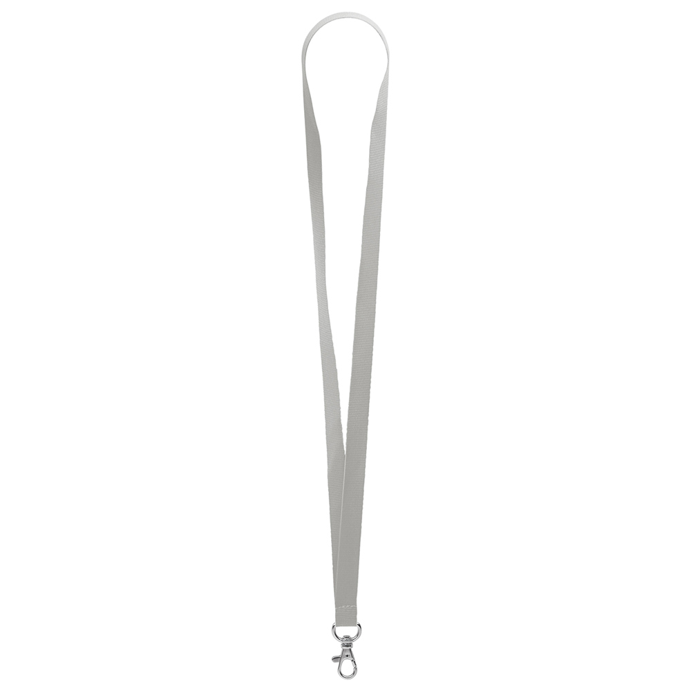 Schlüsselband/Lanyard "Standard" - Mittelgrau (ca. Pantone CG6C)