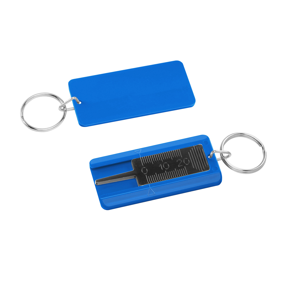 Reifenprofiltiefenmesser - schwarz/blau