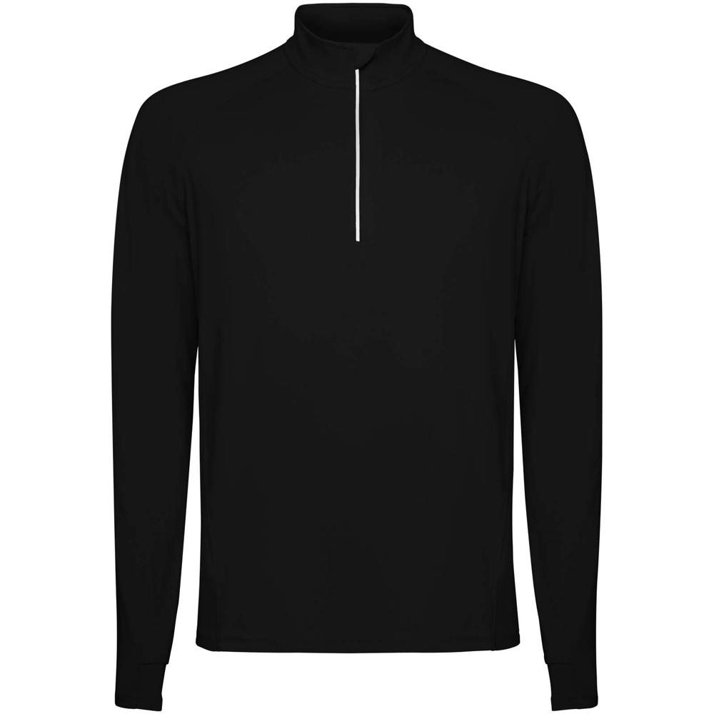 Estambul Half-Zip Sweatshirt für Herren - schwarz
