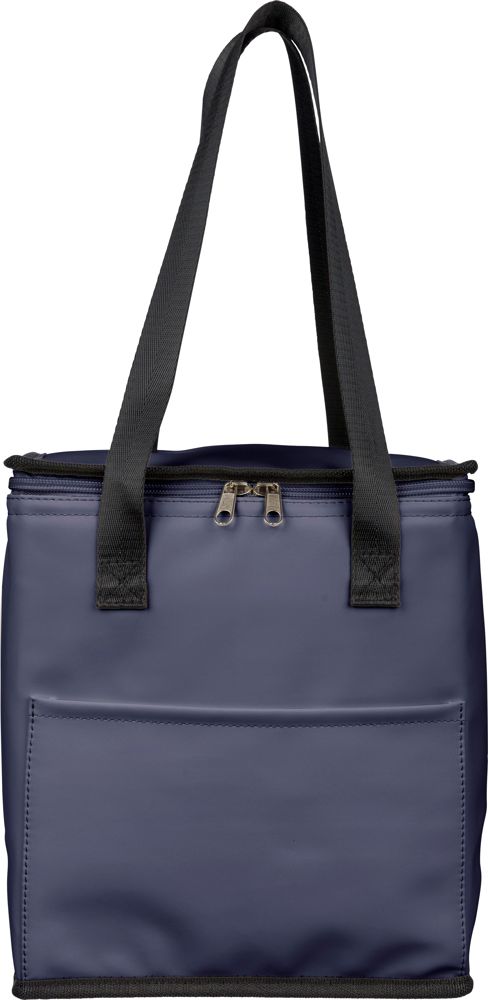 Recycelte PU-Kühltasche Adira - Blau