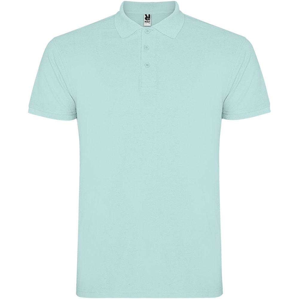Star Poloshirt für Herren - mintgrün