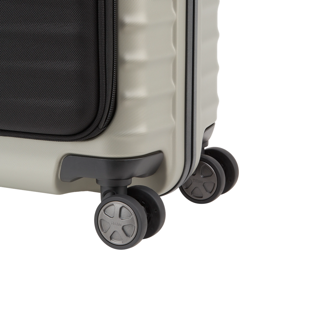 TITAN LITRON FRAME 4w Trolley S Vortasche, Champagner