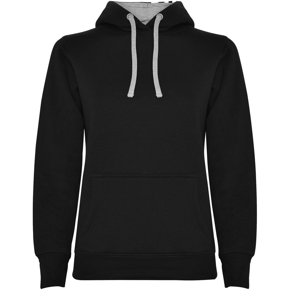 Urban Kapuzenpullover für Damen - schwarz, marl grau