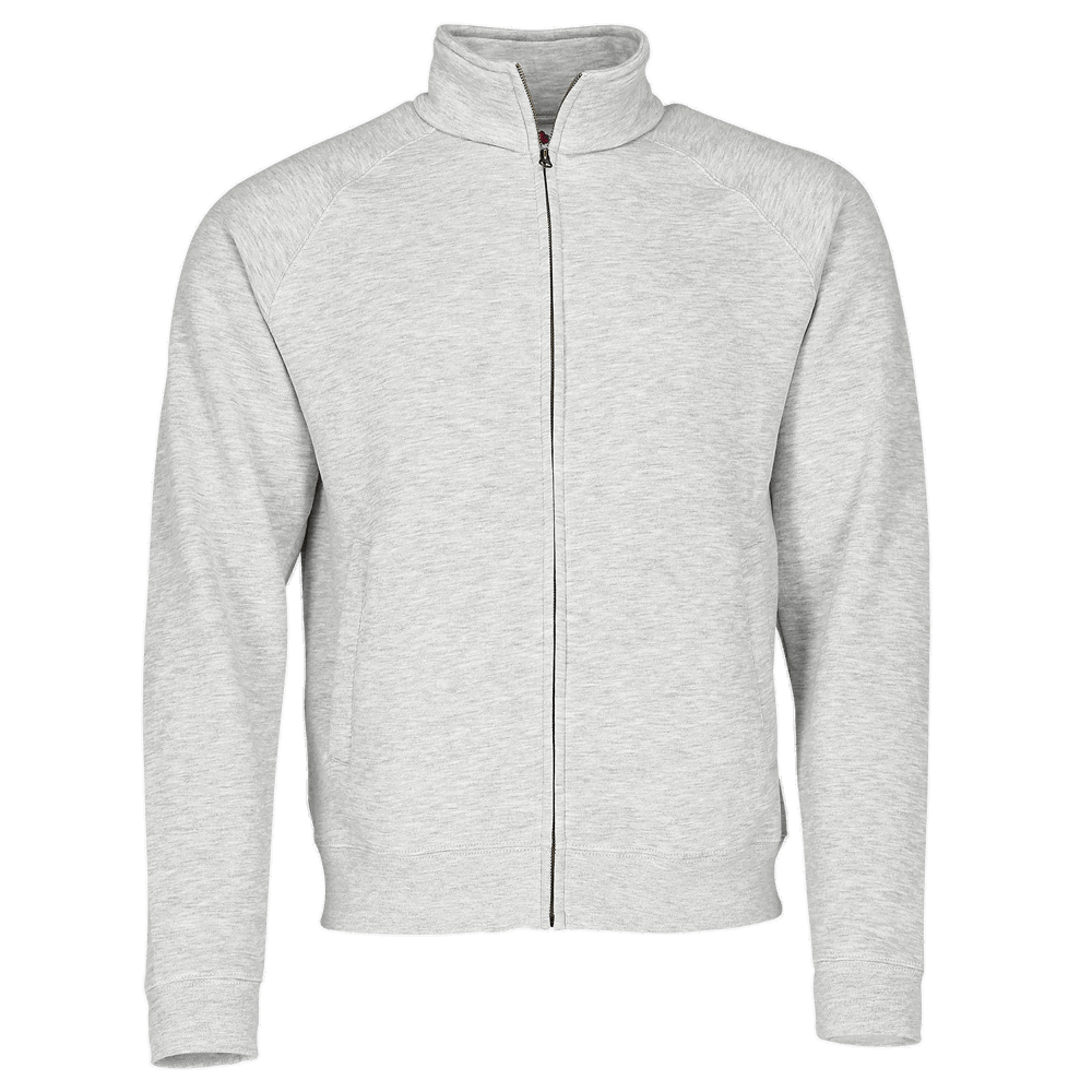 622280 - Premium Sweatjacke - graumeliert