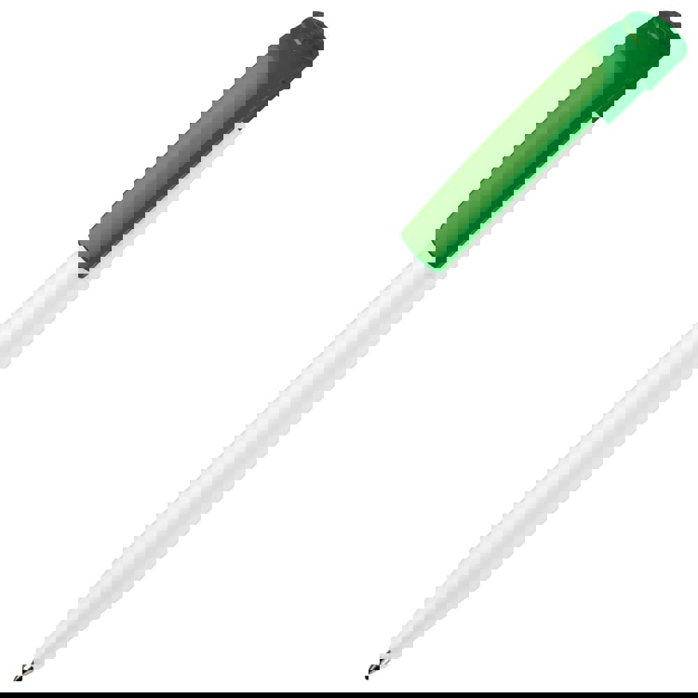 Kugelschreiber S45 Hardcolour - Weiss / Grün